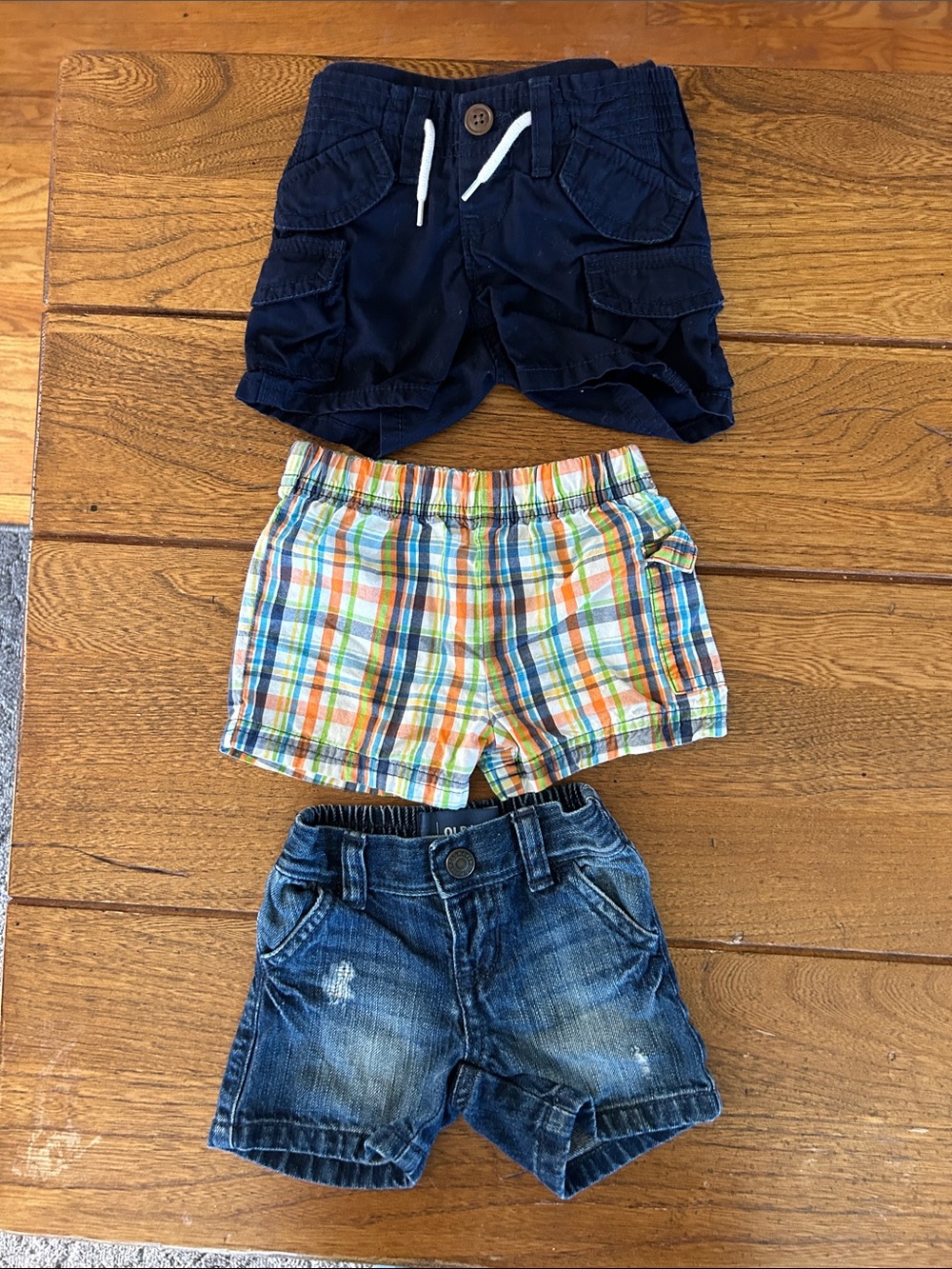 Infant boys shorts 0-3 months
